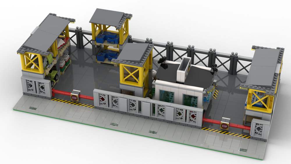 Lego City Cargo terminal