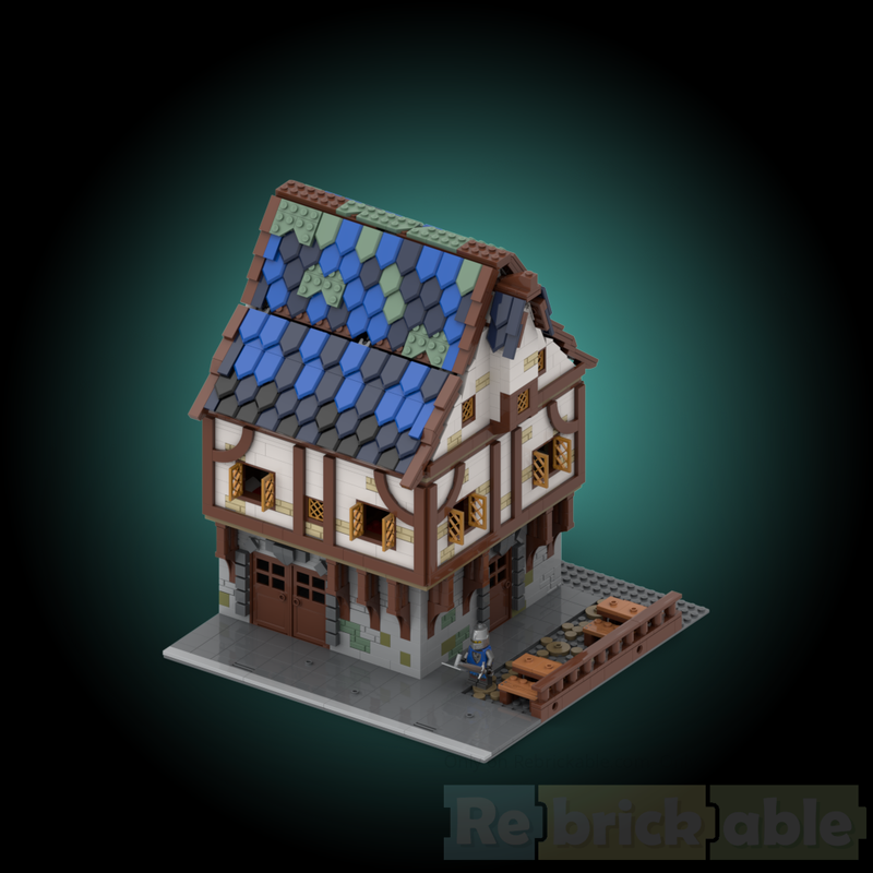 Lego Modular medieval tavern