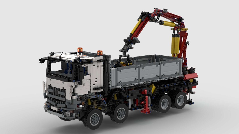 Lego 42043 rear crane Mk1