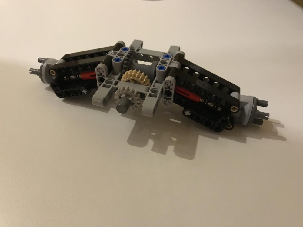 Lego extremely flat rear axle 2