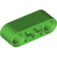 Lego Technic Beam 1 x 3 Thick with Center Axle Hole / Bright Green