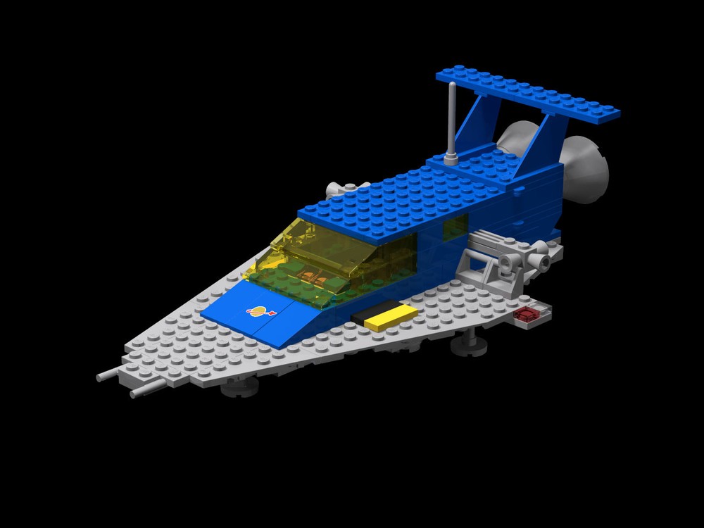 Lego 924 Space Cruiser (Modernised)