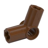 Lego Technic Axle and Pin Connector Angled #5 - 112.5° / Reddish Brown