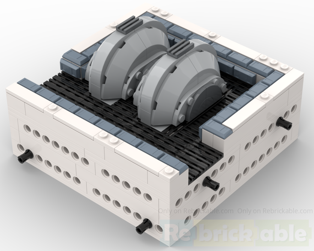 Lego Modular Trench System - Shield Generator