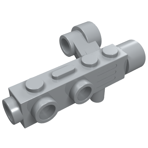Lego Equipment Camera with Side Sight [aka Space Gun] / Light Bluish Gray