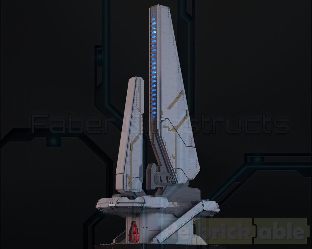 Lego Beacon Tower (Halo Infinite)