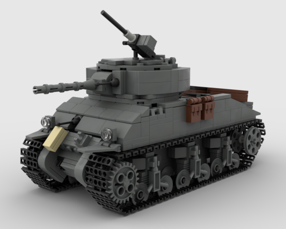 Lego Sherman tank M4A3