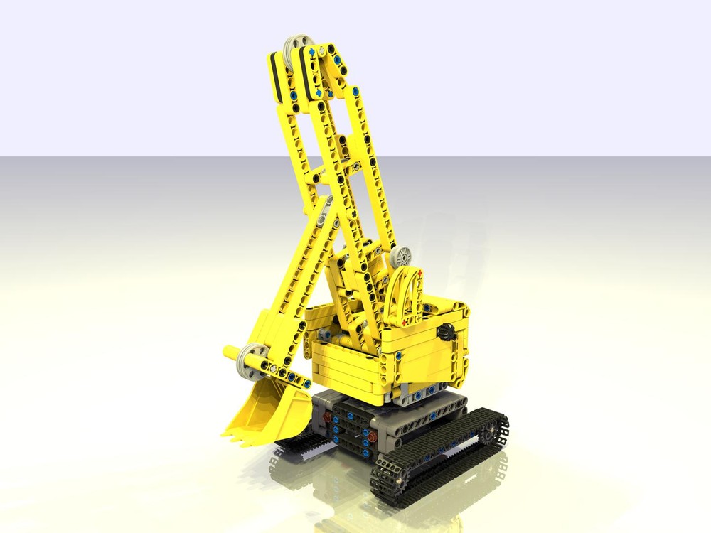 Lego Rope Shovel Excavator