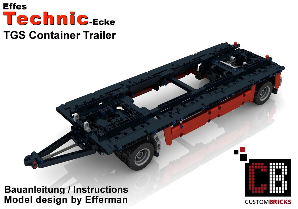 Lego Custom TGS Container Trailer