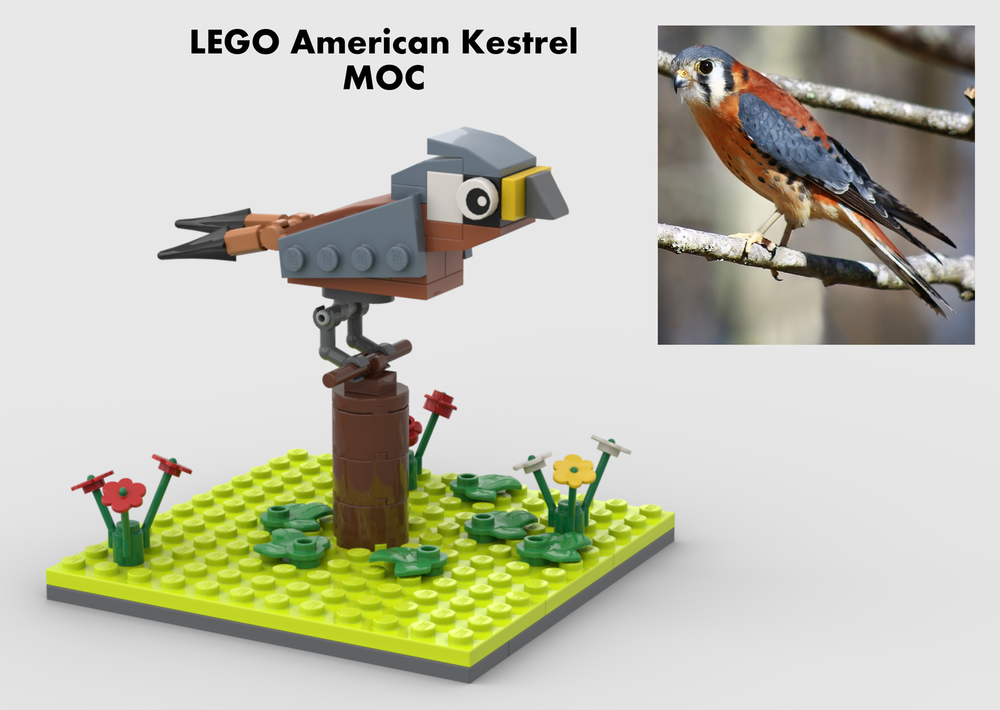 Lego American Kestrel MOC