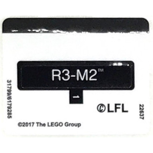 Lego Sticker Sheet for Set 40268-1 / [No Color/Any Color]