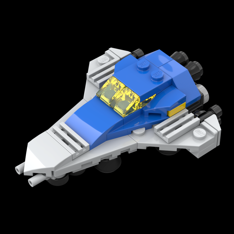 Lego Micro Scale Classic Space Cruiser