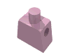 Lego Torso [Plain] / Bright Pink