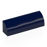 Lego Brick Curved 1 x 4 x 1 / Dark Blue