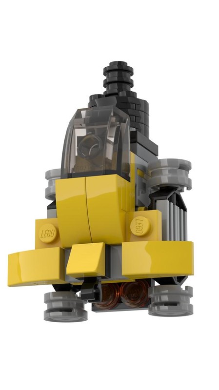 Lego 31014 Shuttle and 3 stage rocket