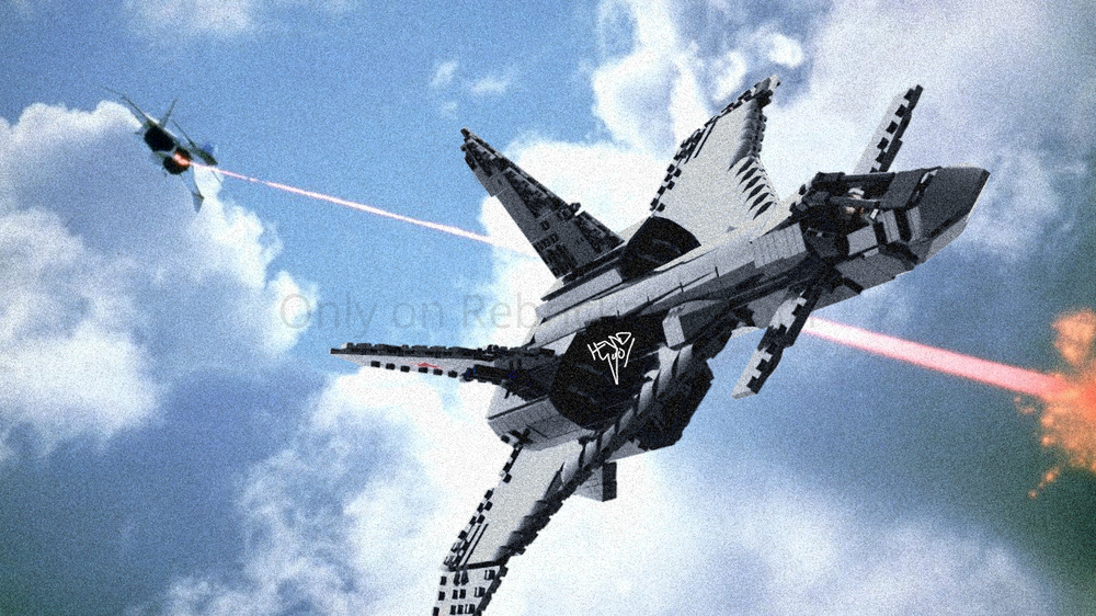 Lego 1:35 Scale MiG-31 Firefox
