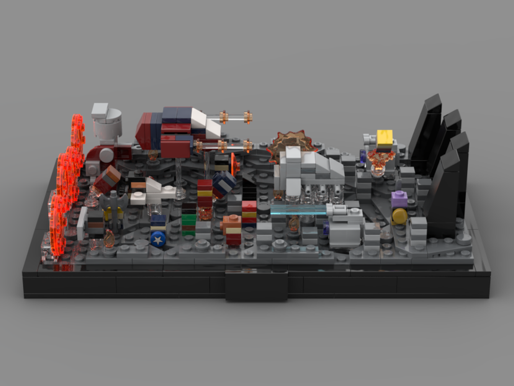 Lego Avengers: Endgame Battle Diorama