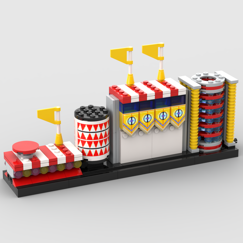 Lego 21331 - Carnival Night Zone (Compact Version)