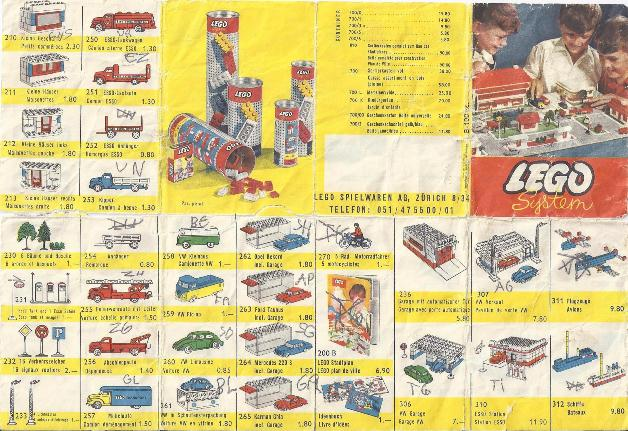 Lego 1962 Swiss (B-100-sc.)