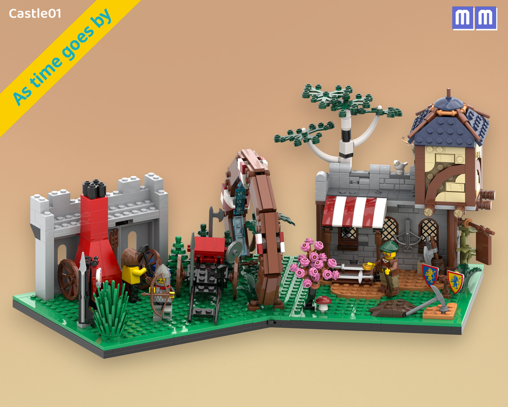 Lego As time goes by... Castle01