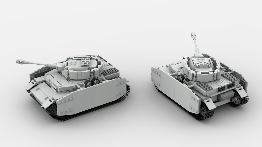 Lego panzer IV H TANK