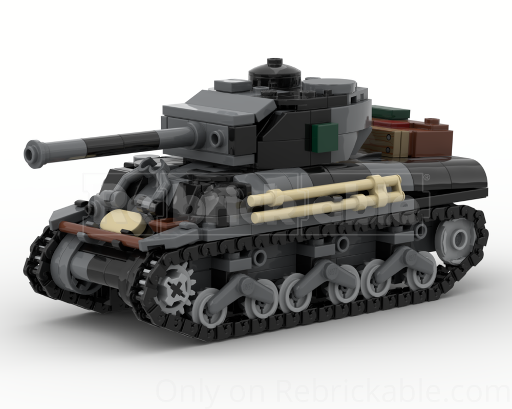 Lego M4A1 Sherman 76mm