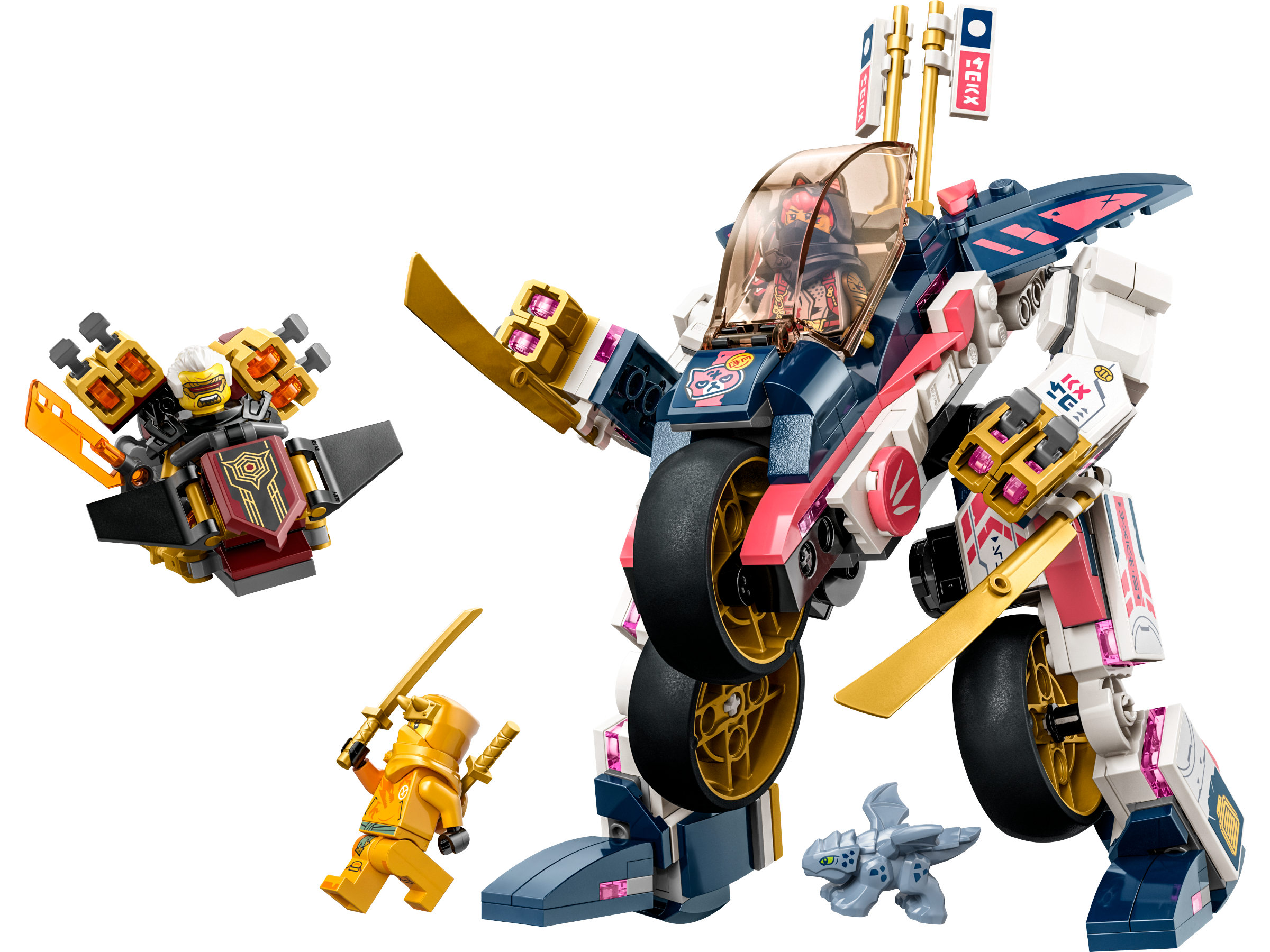 Lego Sora's Transforming Mech Bike Racer