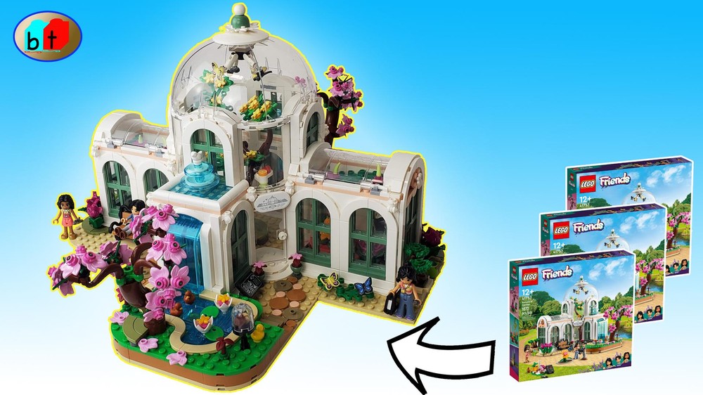 Lego Botanical Garden - Fully Enclosed