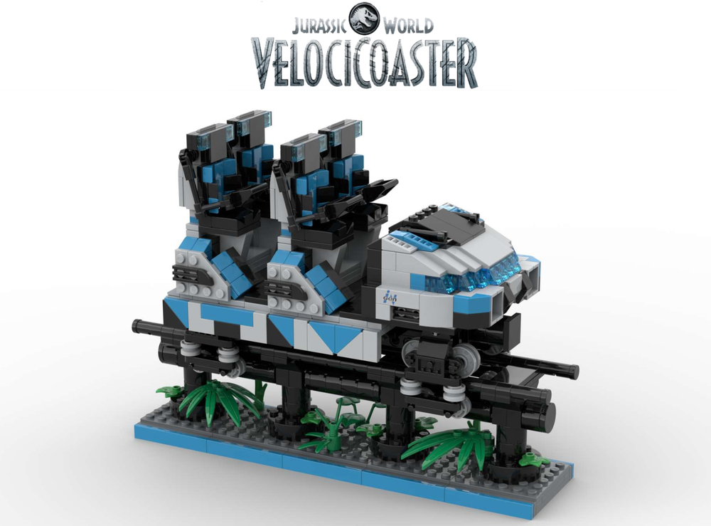 Lego ROLLERCOASTER - VELOCICOASTER - Universal's Islands of Adventure