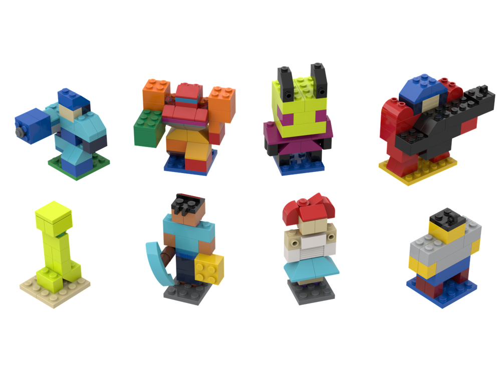 Lego 10698 Figurines
