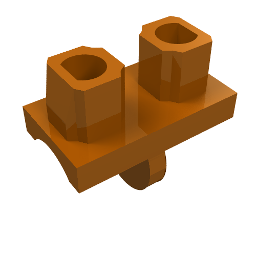 Lego Hips / Dark Orange