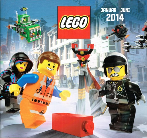Lego 2014 Large German January - June (607.8677-DE/A - 607.8695 DE/A - 607.8700 - DE/A for BLX)