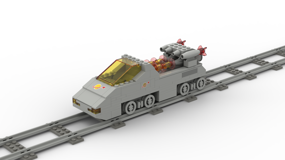 Lego PCS011 E1 Experimental High Speed Locomotive