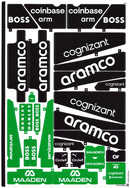 Lego Sticker Sheet 1 for Set 42240-1
