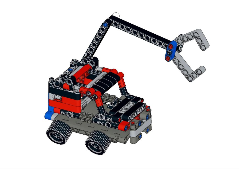 Lego Semi Future Robot Car