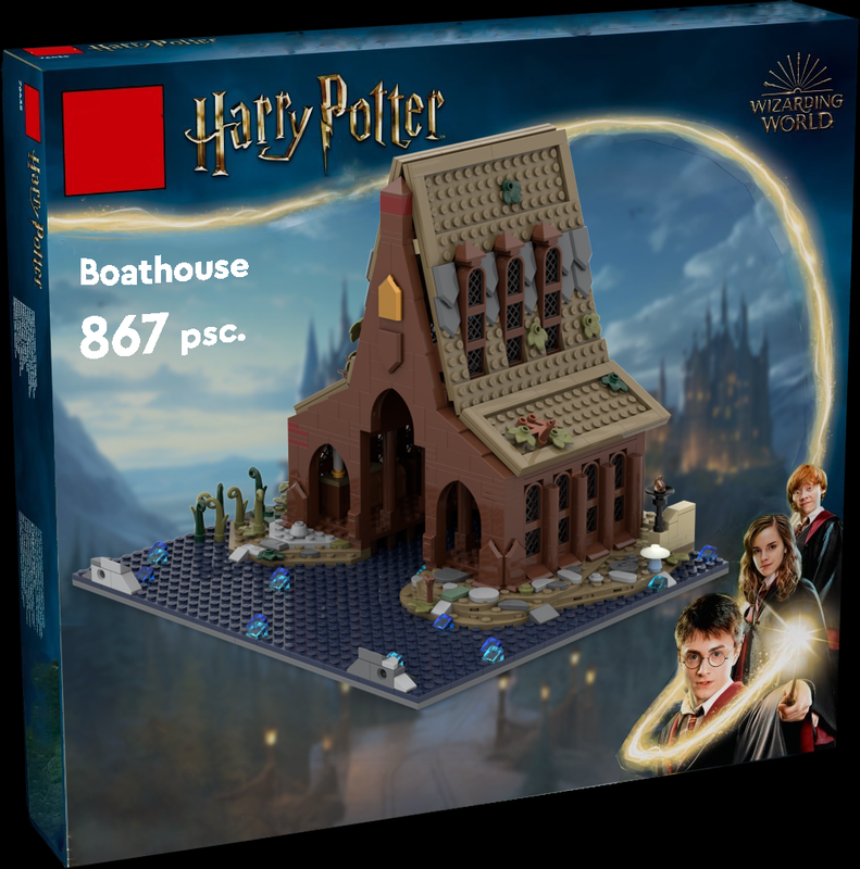 Lego Boathouse