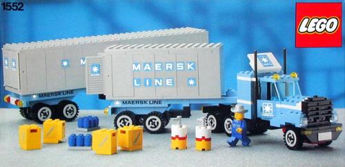 Lego Maersk Line Container Truck