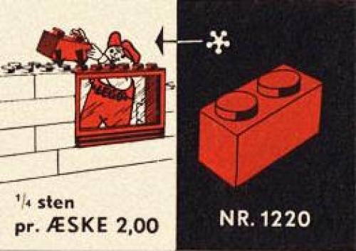 Lego 1 x 2 Bricks