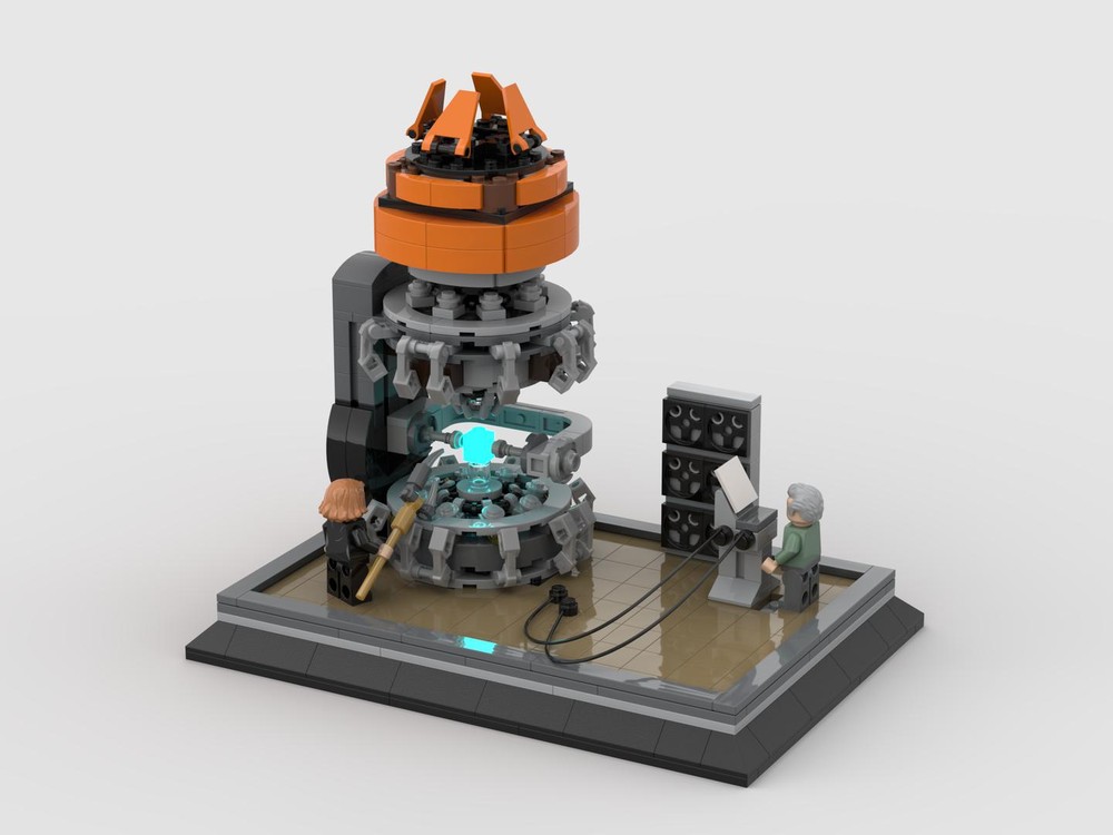 Lego Avengers Black Widow portal