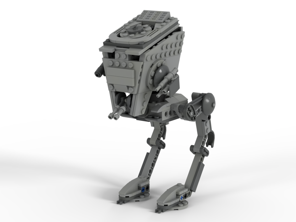 Lego Endor AT-ST (based on 8038)