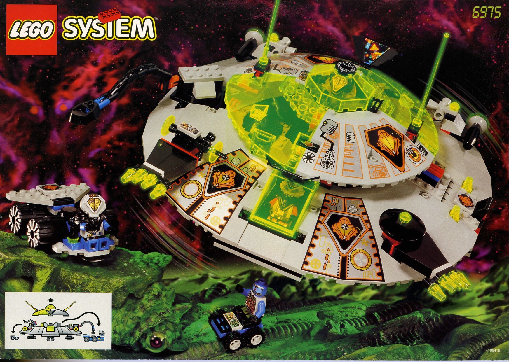 Lego Alien Avenger