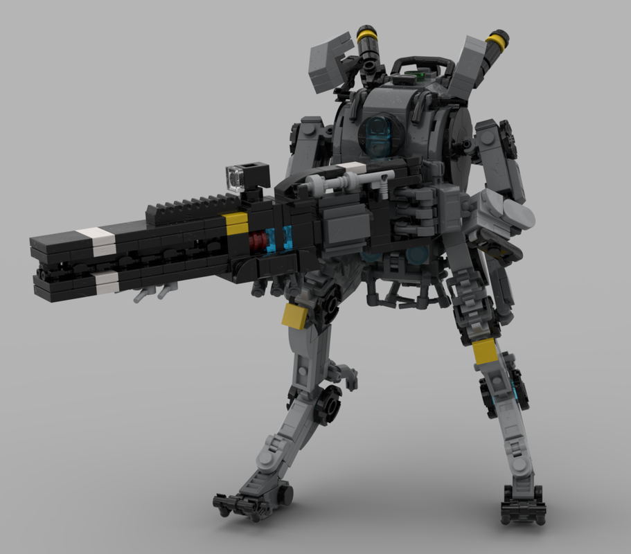 Lego Northstar from Titanfall 2