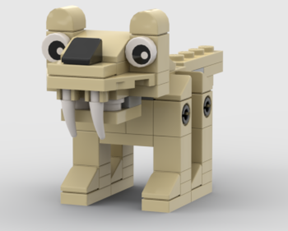 Lego Lioness 30285 mod