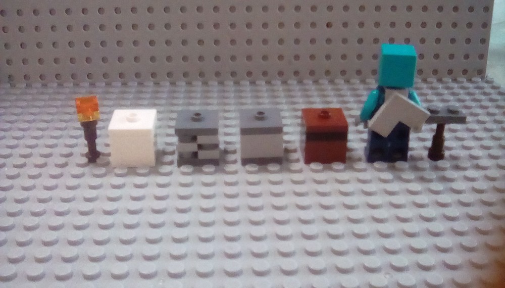 Lego minecraft accessory and mob pack 2