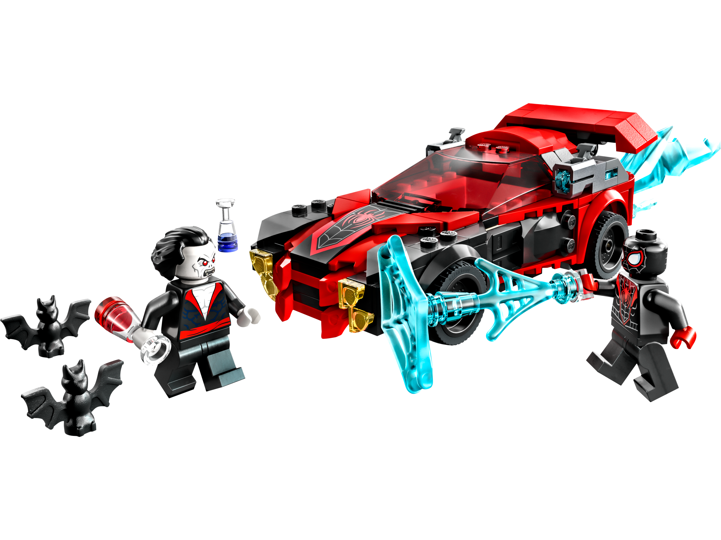 Lego Miles Morales vs. Morbius