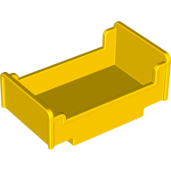 Lego Duplo Bed 3 x 5 x 1 2/3 / Yellow