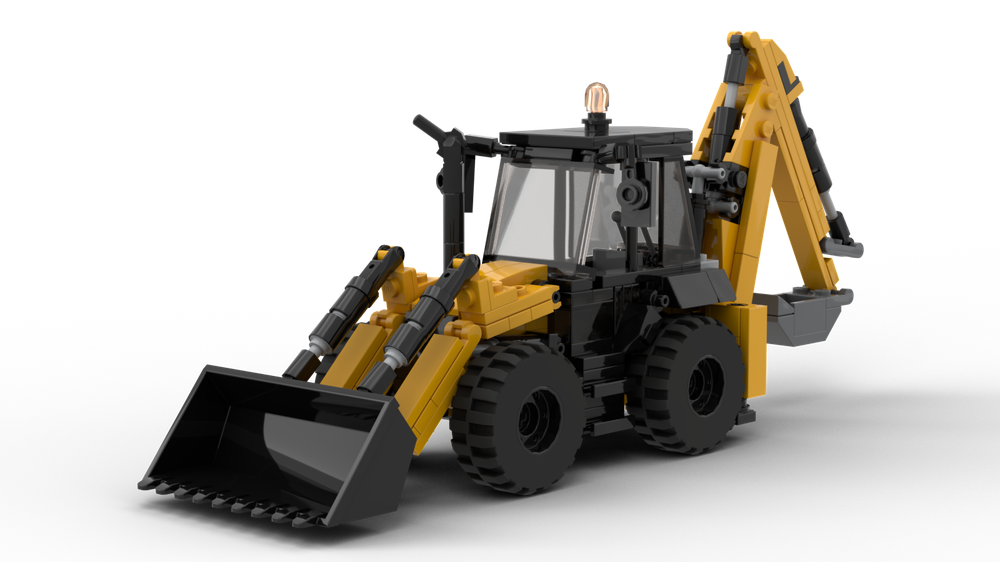 Lego CASE 695 SV Backhoe