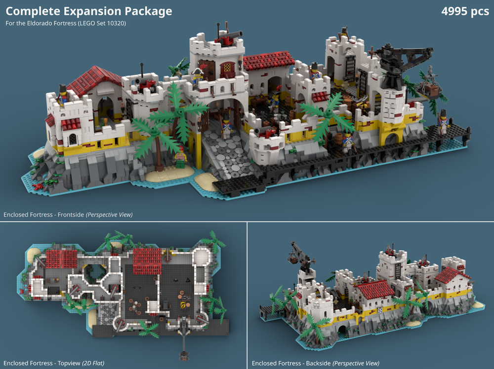 Lego Complete Expansion Package: Eldorado Fortress (10320)