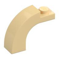 Lego Brick Arch 1 x 3 x 2 Curved Top / Tan