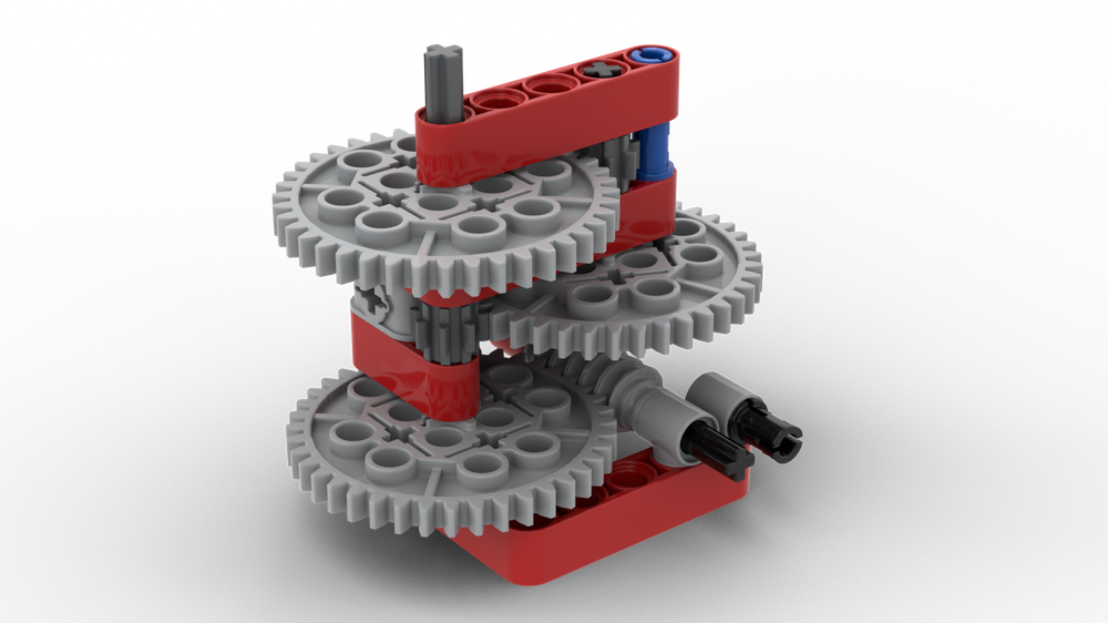 Lego 1000:1 Reduction v2